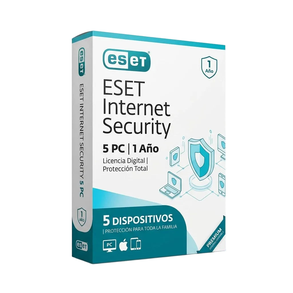 ESET Internet Security 5 PC 1 Año