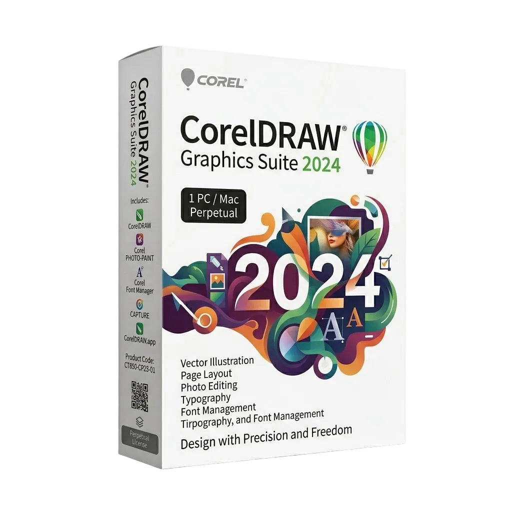 CoreldDraw Graphics Suit 2024 1 PC Mac Perpetuo