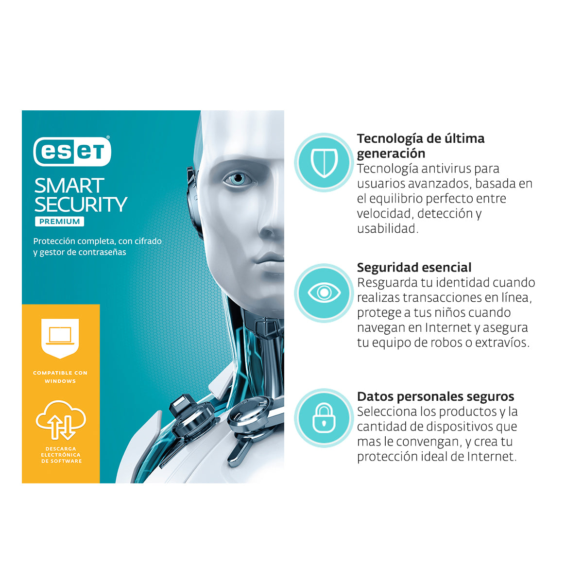 Eset Smart Security Premium 5 PC 3 Años