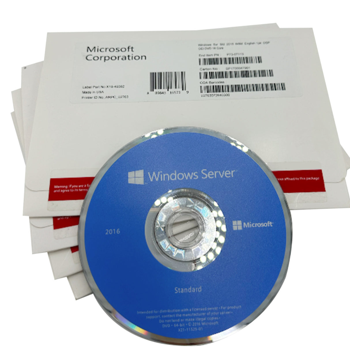 Windows Server 2016 Standard Caja OEM Multilenguaje