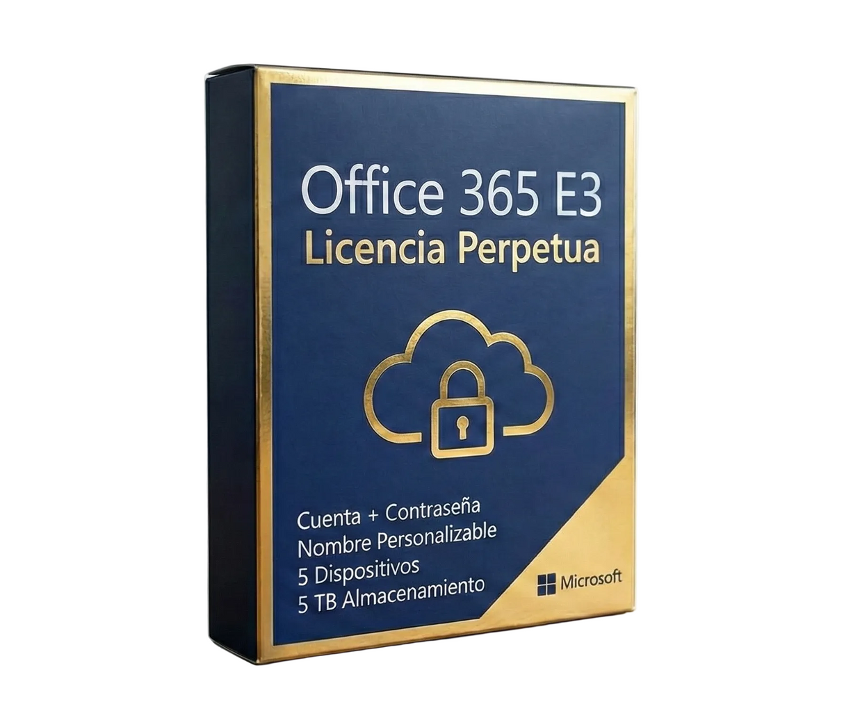 Office 365 E3 Perpetuo Cuenta + Contraseña Nombre Personalizable 5 Dispositivos 5 TB