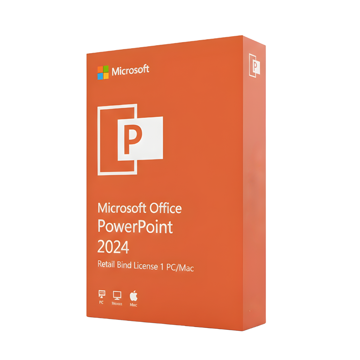 Office 2024 PowerPoint Retail Bind Licencia 1 PC/Mac