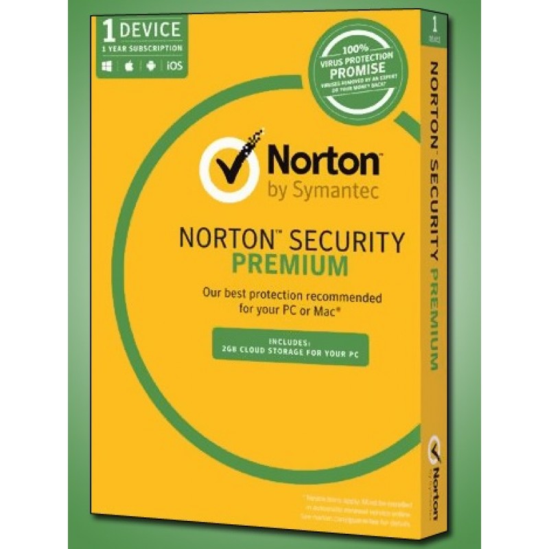 Norton Security Premium 1 Pc 1 Año