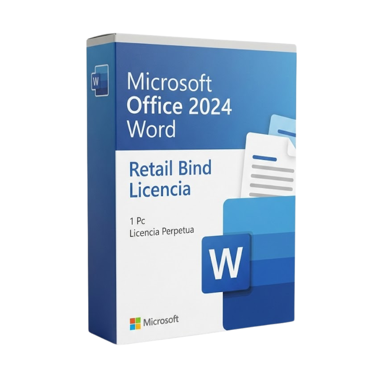 Office 2024 Word Retail Bind Licencia 1 PC/Mac