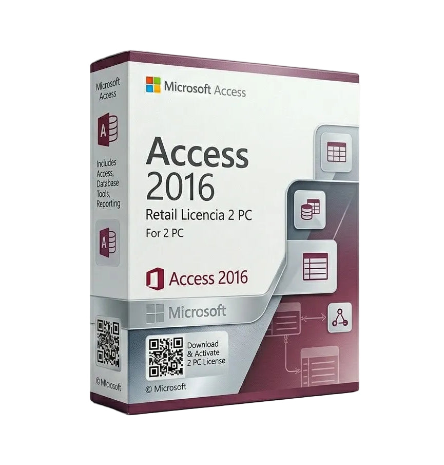 Access 2016 Retail Licencia 2 PC