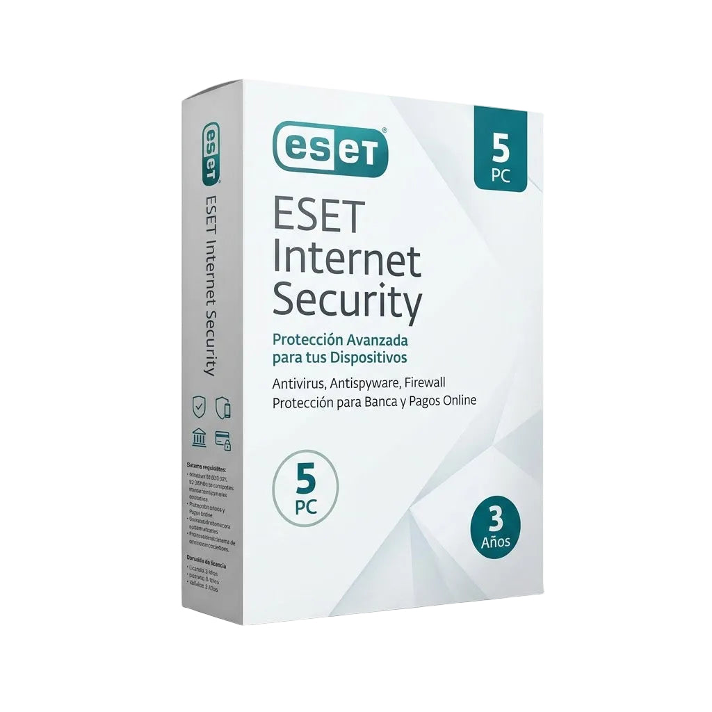 ESET Internet Security 5 PC 3 Años