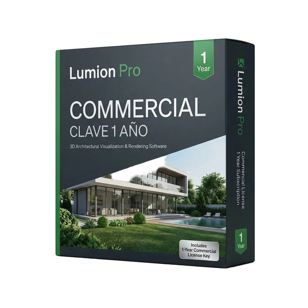 Lumion Pro Commercial Clave 1 Año