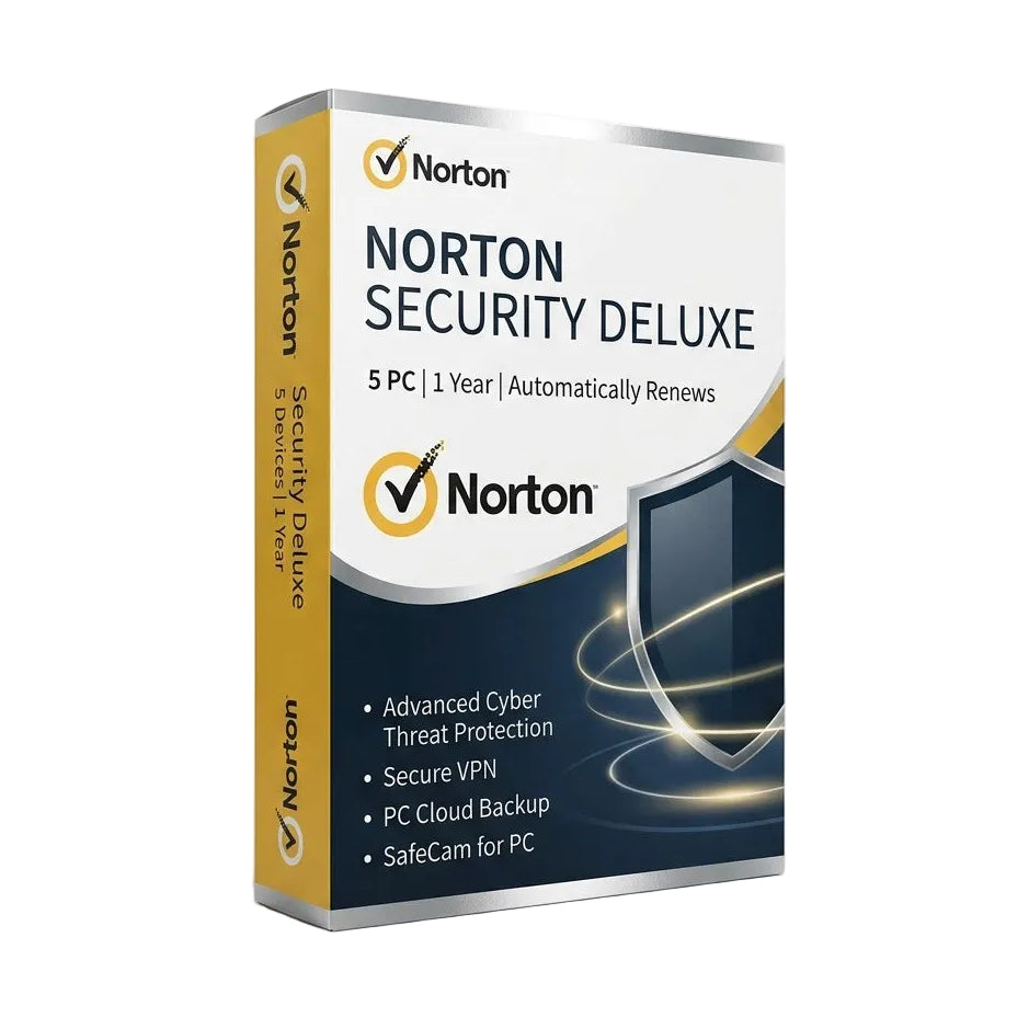 Norton Security Deluxe 5 PC 1 Año