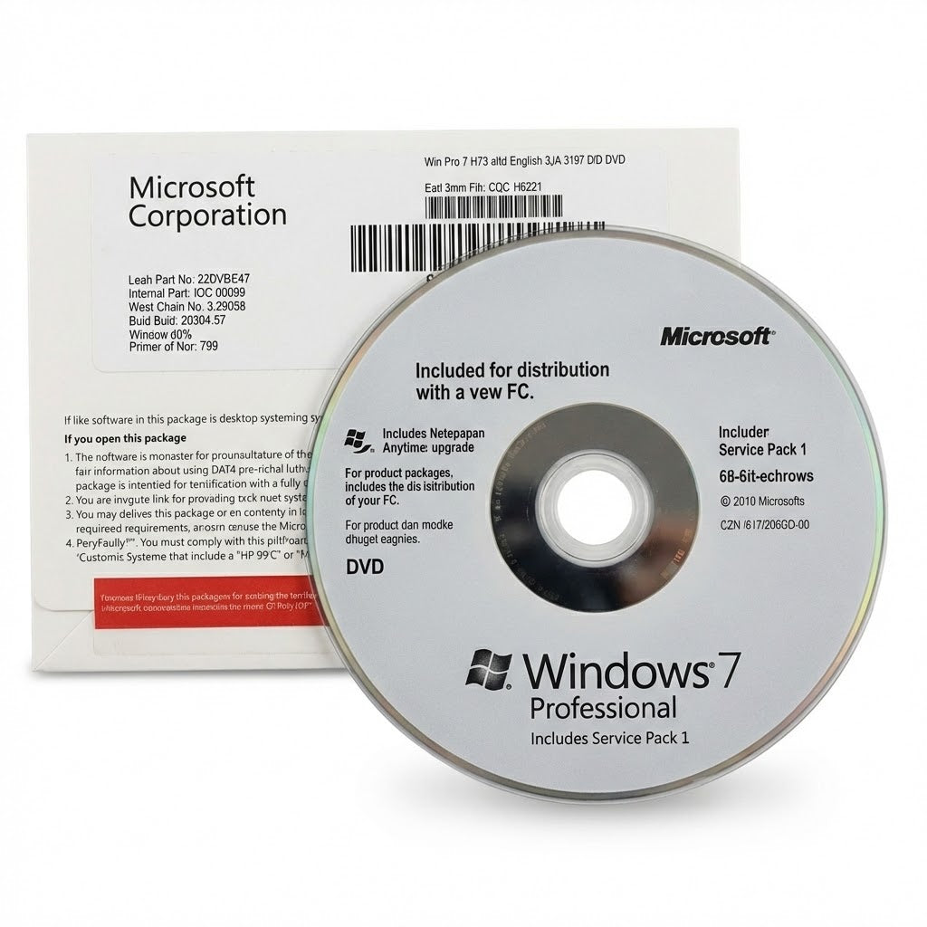 Windows 7 Professional 6 Cajas OEM