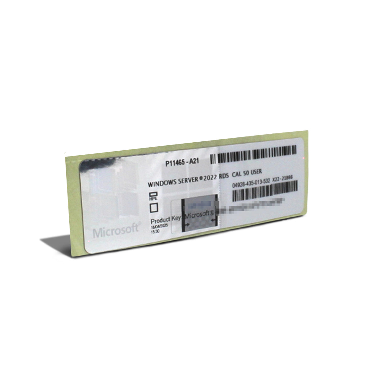 50 RDS CALs Física + Windows Server 2022 Standard OEM Físico