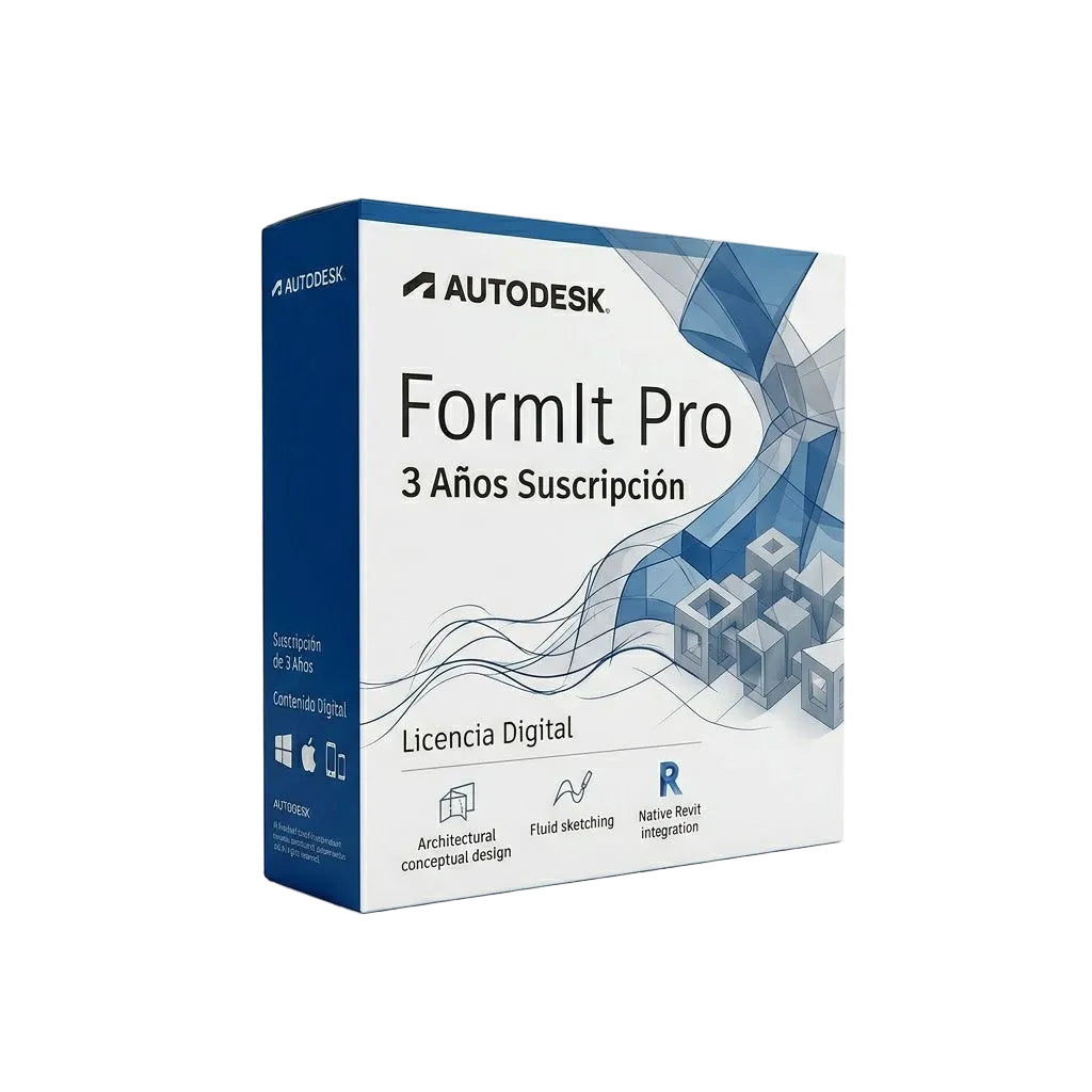Autodesk FormIt Pro 3 Años Suscripcion