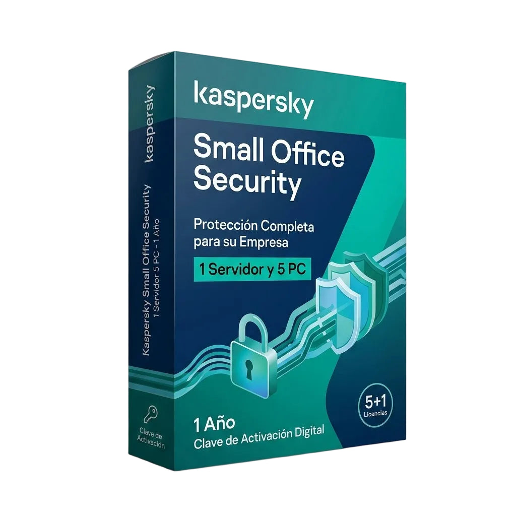 Kaspersky Small Office Security 1 Servidor 5 PC 1 Año Clave de Activación