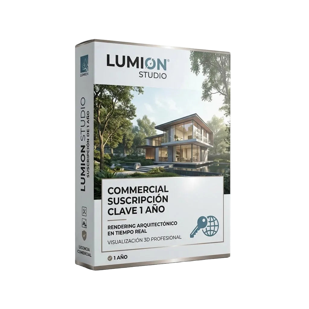 Lumion Studio Commercial Suscripción Clave 1 Año
