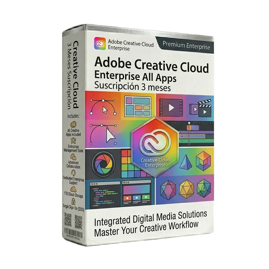 Adobe Creative Cloud Enterprise All Apps Suscripción 3 Meses