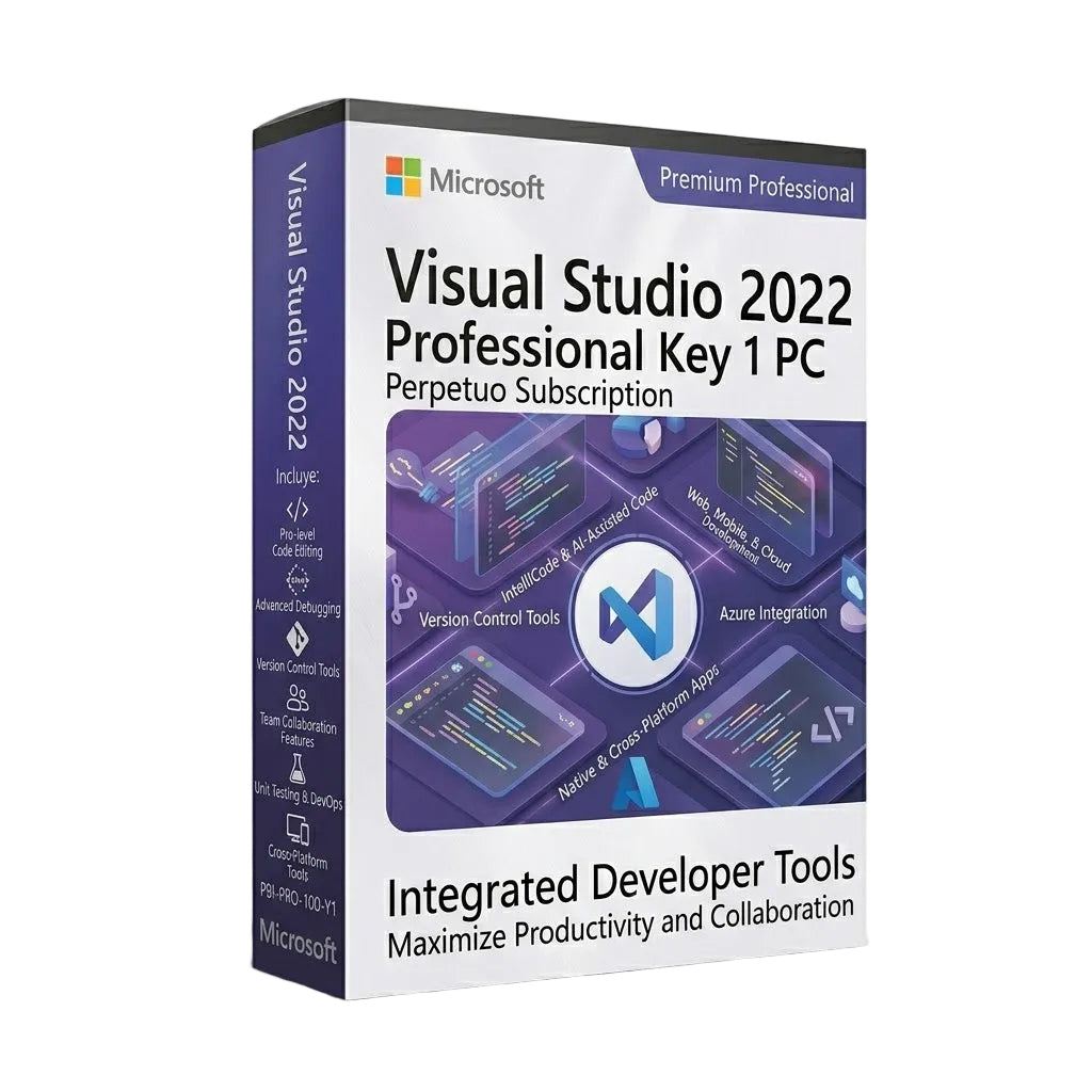 Visual Studio 2022 Professional Key 1 PC Perpetuo
