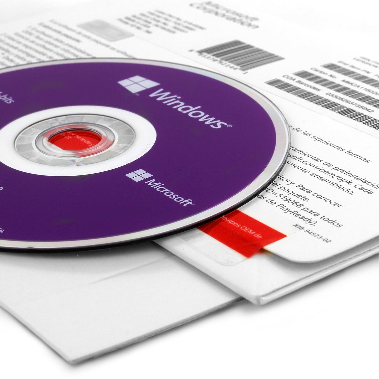 Windows 10 Professional 64 Bits, Español,  1 Licencia DVD, OEM
