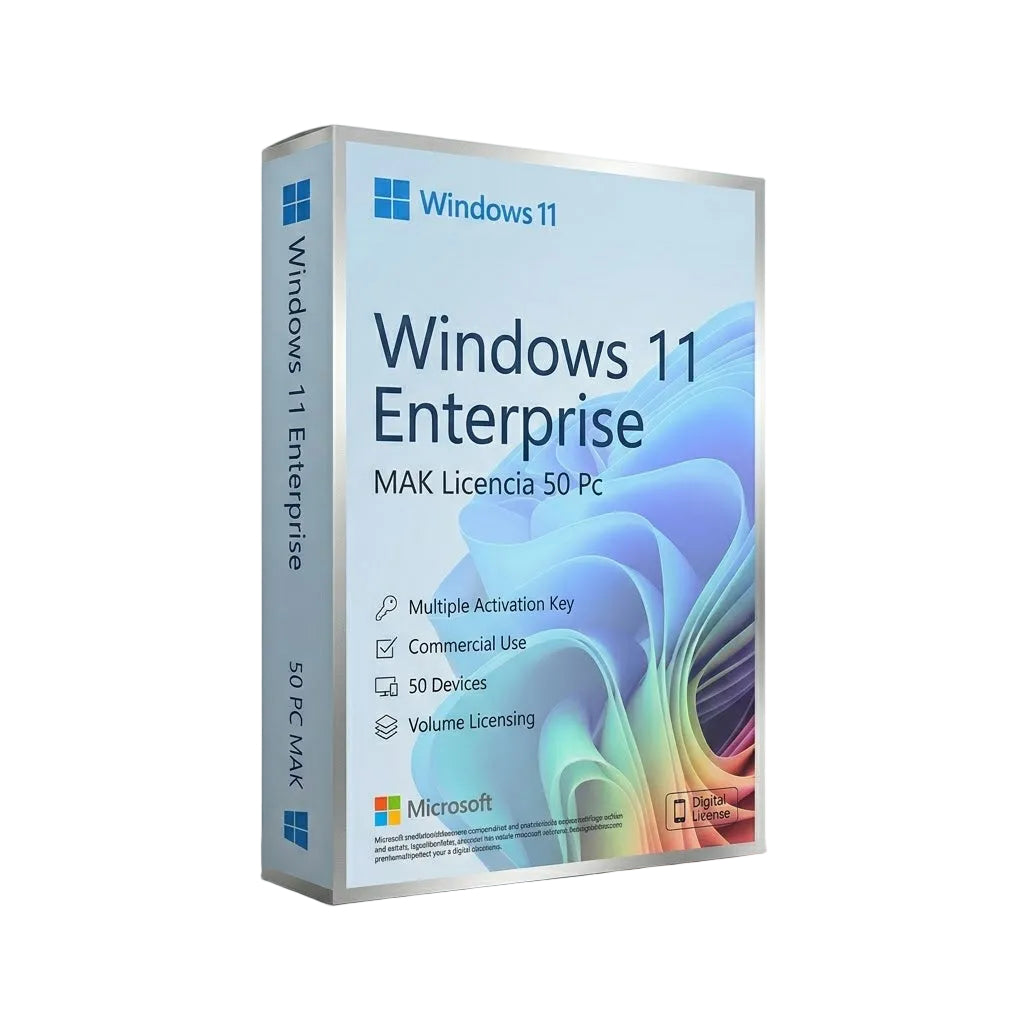 Windows 11 Enterprise MAK Licencia 50 Pc