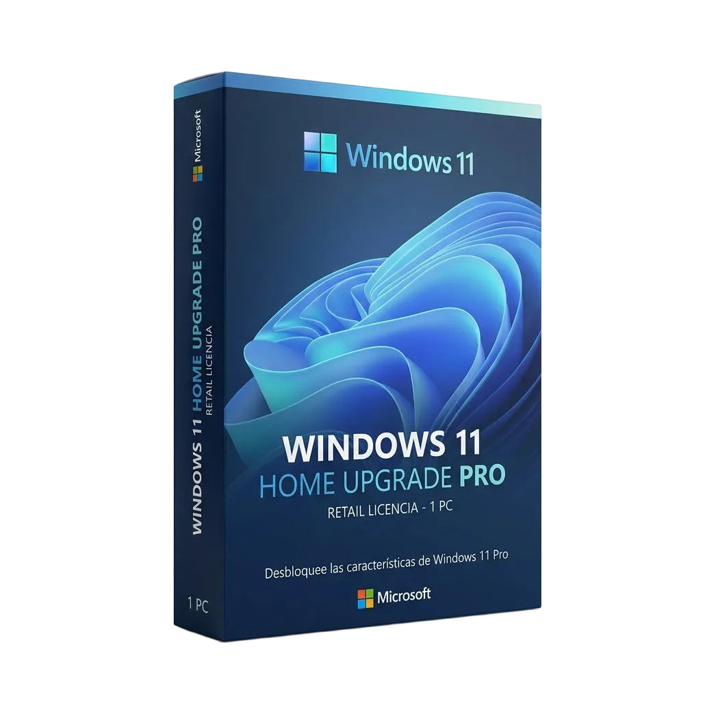 Windows 11 Home Upgrade Pro Retail Licencia 1 Pc