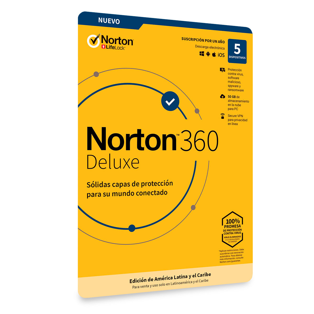 Norton 360 Deluxe 1 PC 1 Año