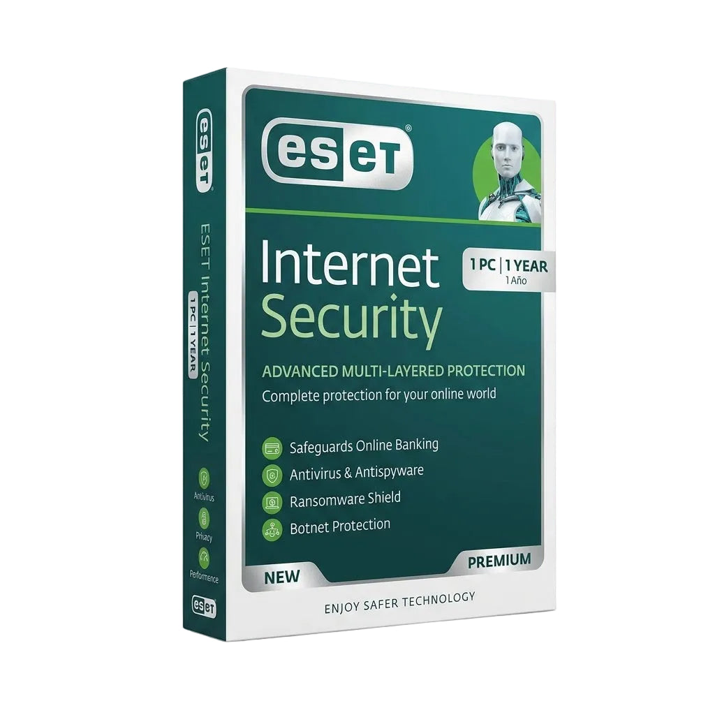 ESET Internet Security 1 PC 1 Año