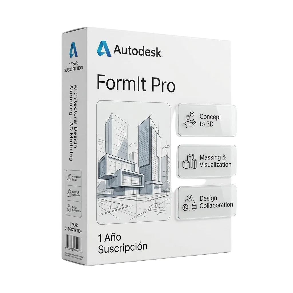 Autodesk FormIt Pro 1 Año Suscripcion