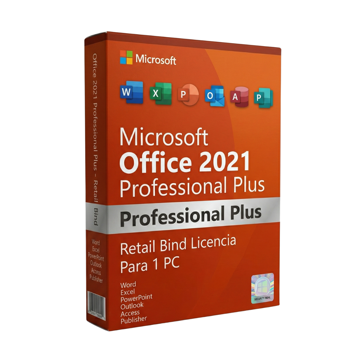 Office 2021 Professional Plus Retail Licencia 1 PC