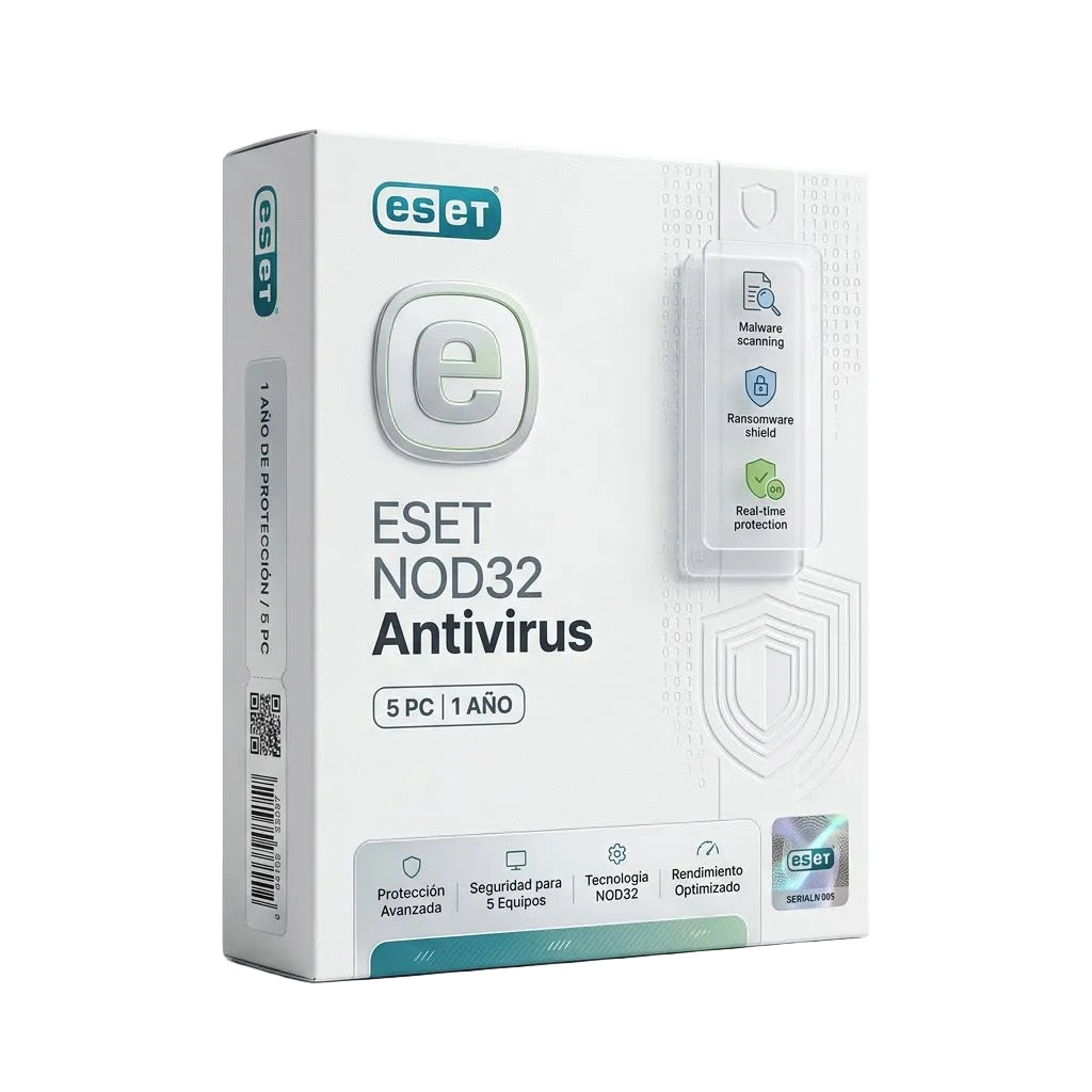ESET NOD32 Antivirus 5 PC 1 Año