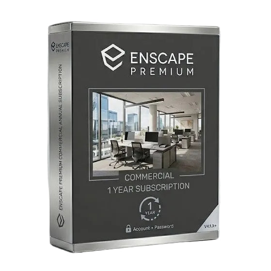 Enscape Premium Commercial Suscripción 1 Año