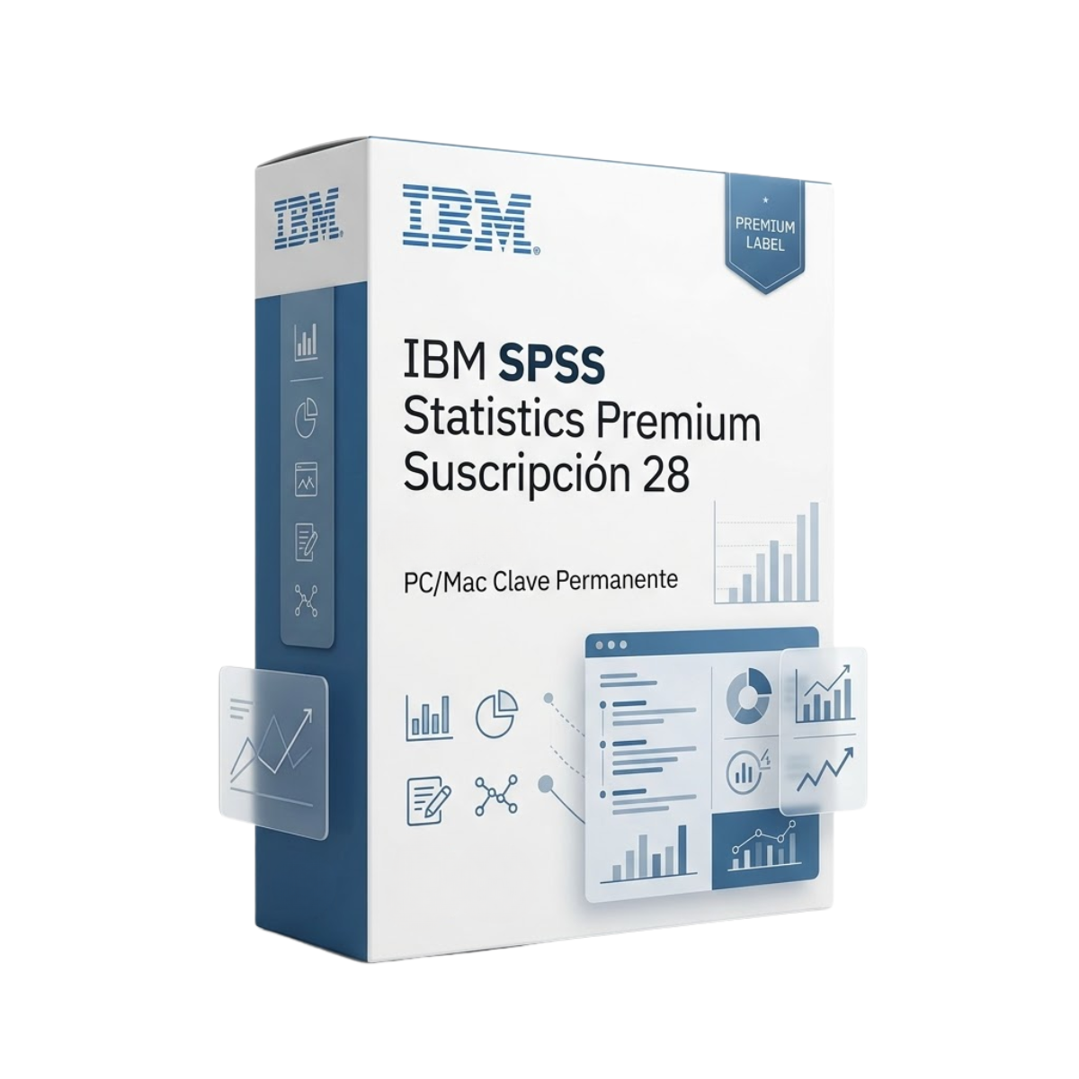 IBM SPSS Statistics Premium Suscripción 28 Version 1 PC/Mac Clave Permanente