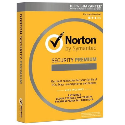 Norton Security Premium para 1 pc 1 año protección total