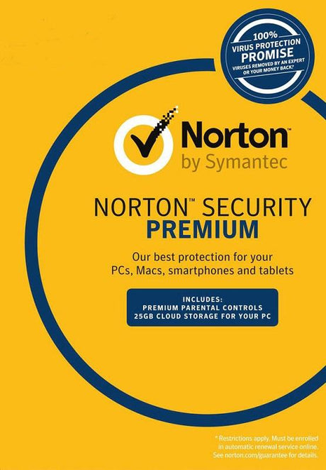 Norton Security Premium para 10 pc de 2 años