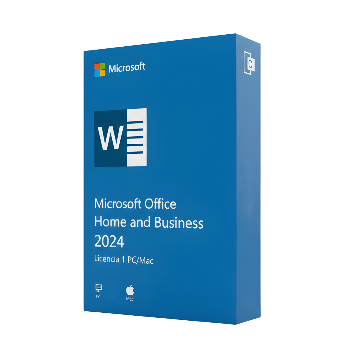 Office 2024 Home and Business Retail Bind Licencia 1 PC/Mac