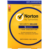 Norton Security Deluxe para 5 PC 1 Año