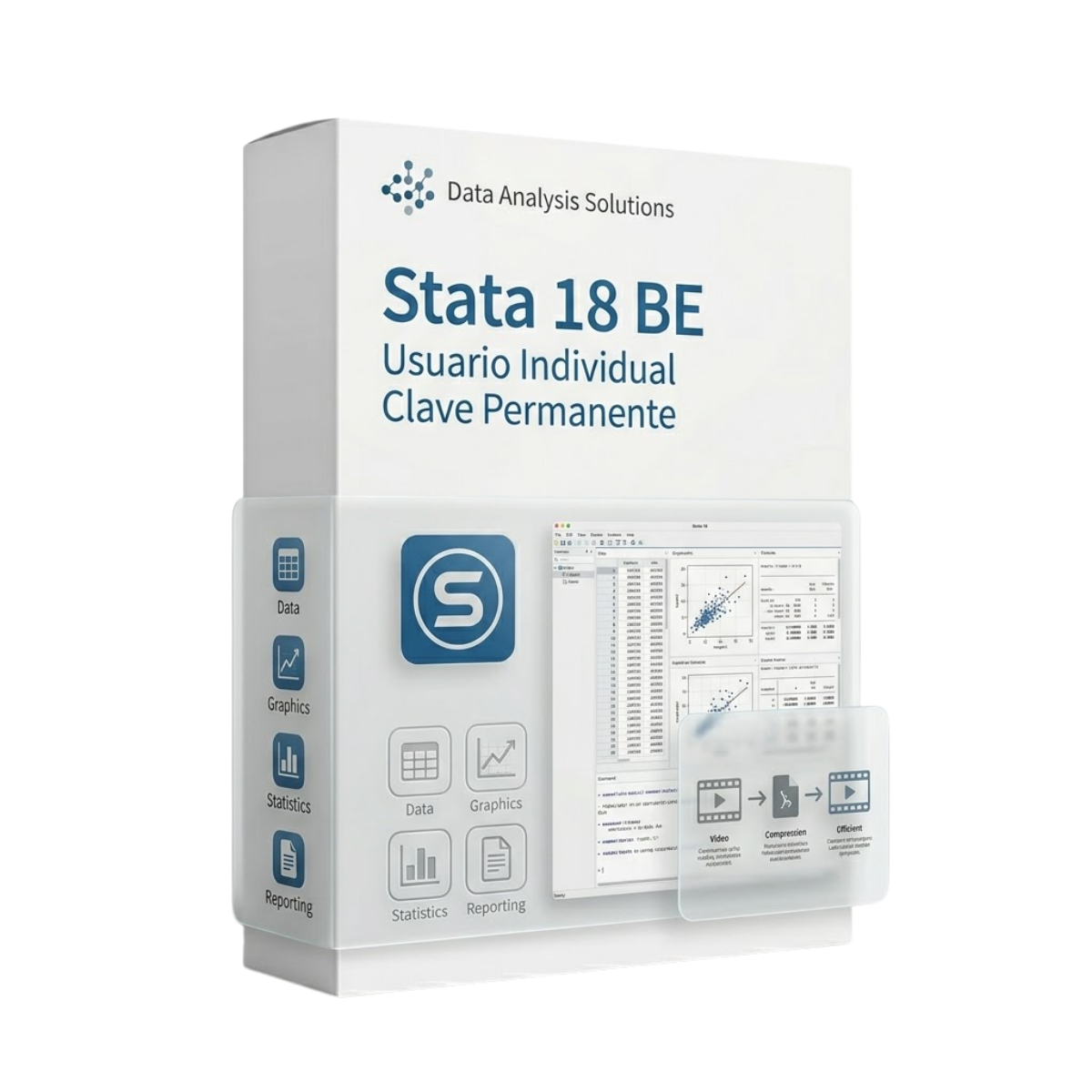 Stata 18 BE Usuario Individual 2 Núcleos Clave Permanente