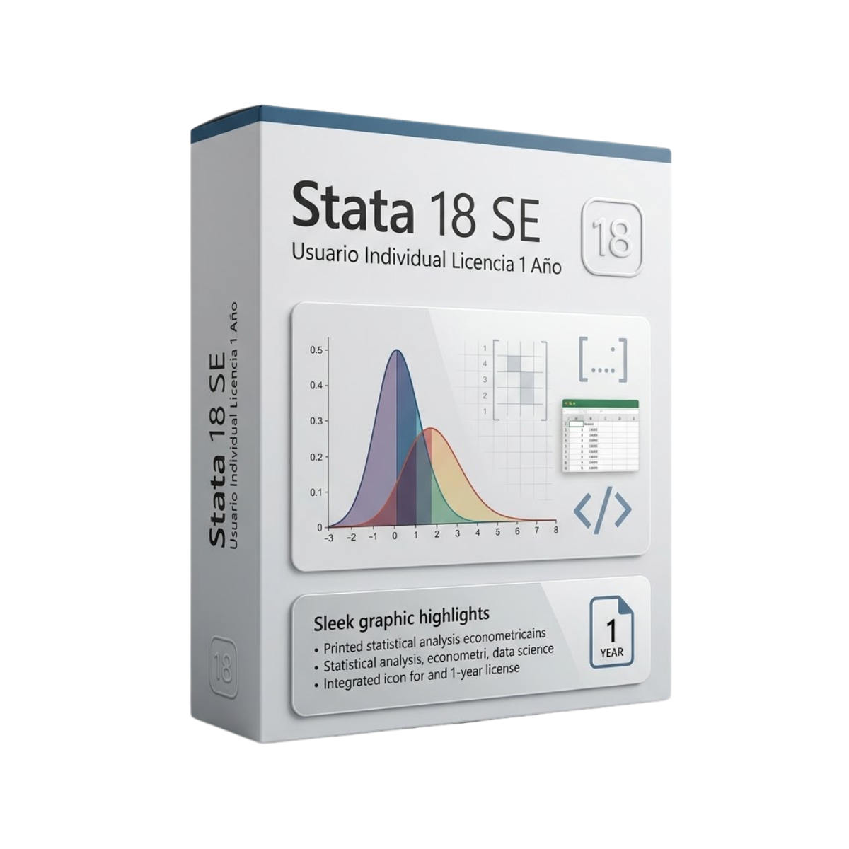 Stata 18 SE Usuario Individual 2 Núcleos Licencia 1 Año