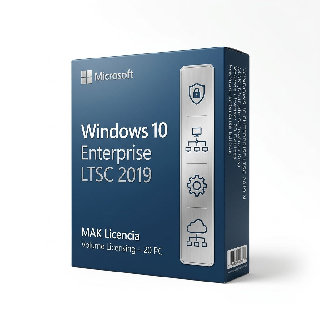 Windows 10 Enterprise LTSC 2019 N MAK Licencia 20 Pc
