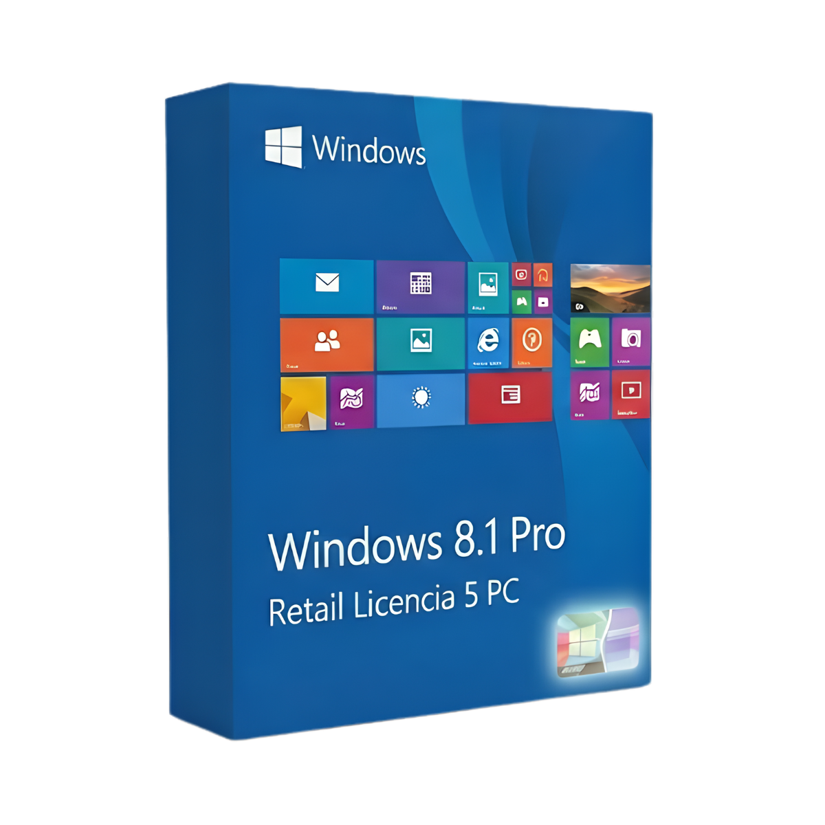 Windows 8.1 Pro Retail Licencia 5 Pc