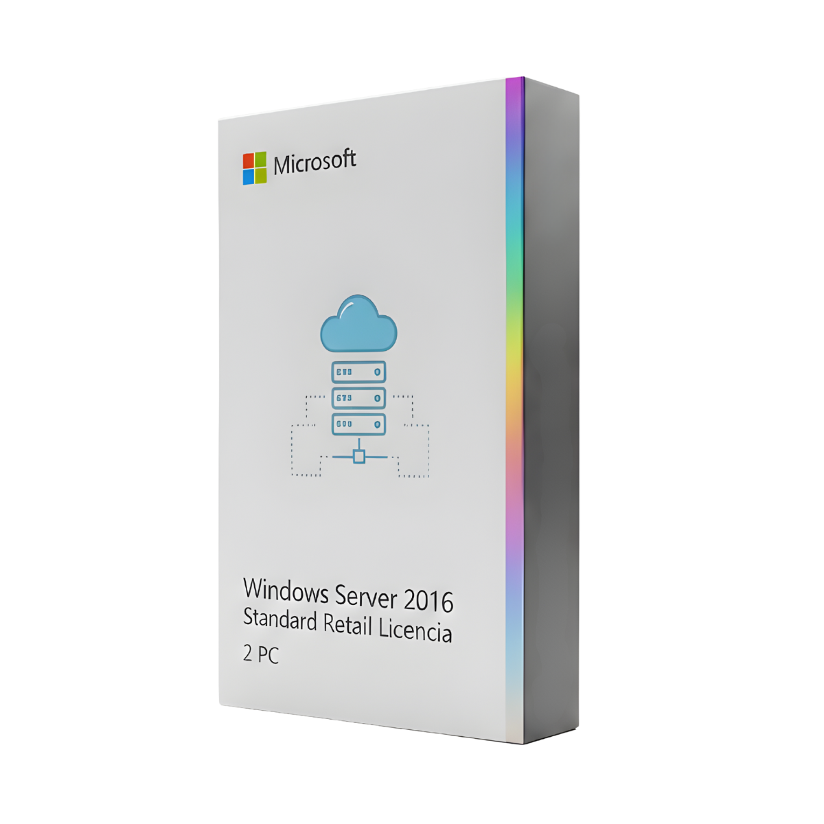 Windows Server 2016 Standard Retail Licencia 2 Pc – milicenciamiento.com