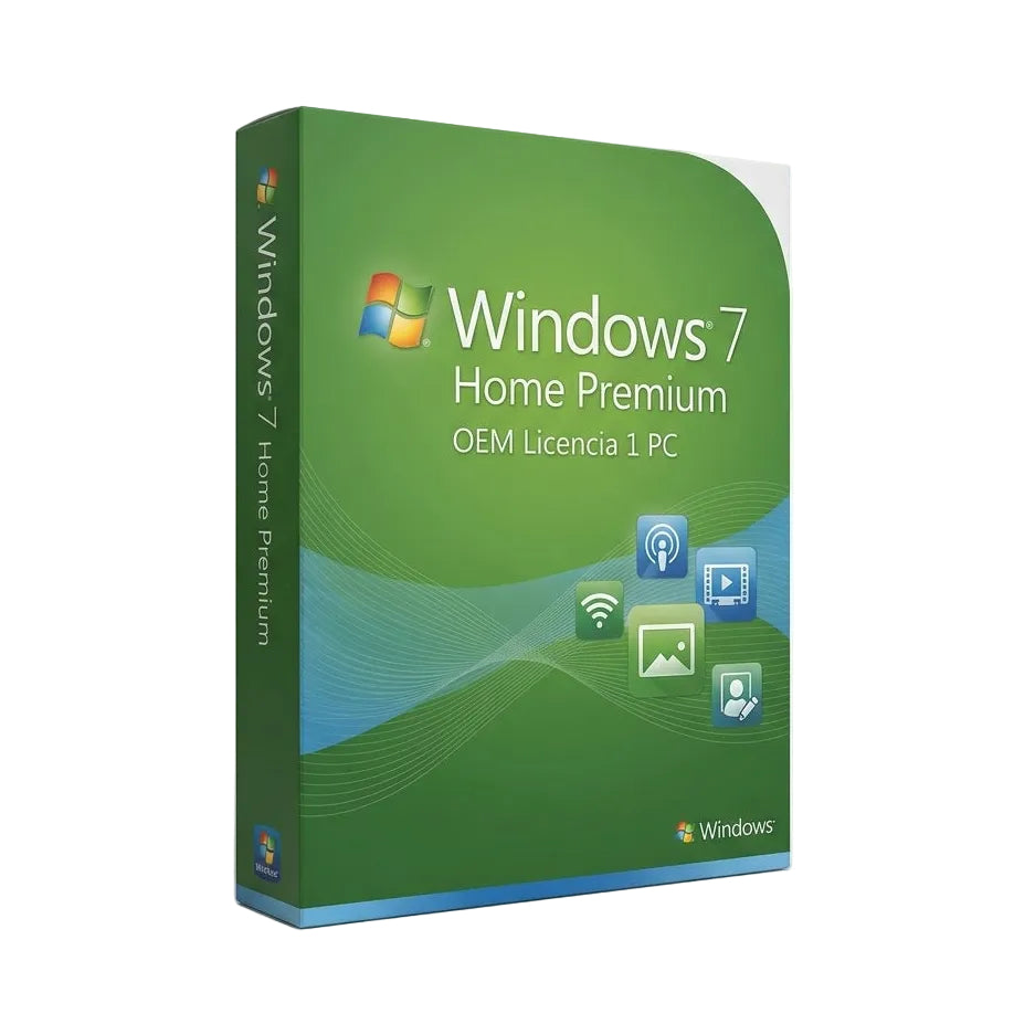 Windows 7 Home Premium OEM Licencia 1 Pc