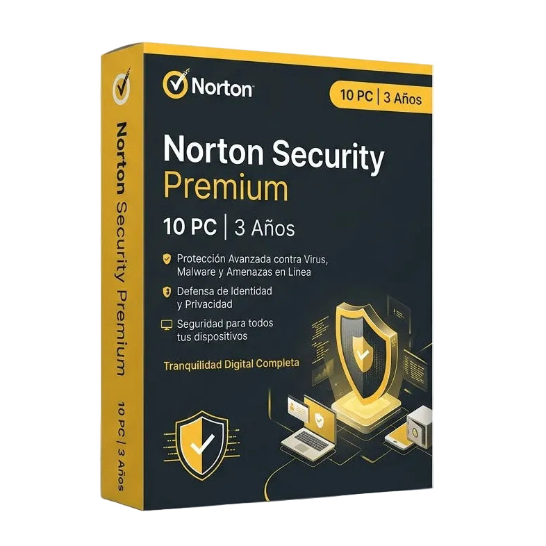 Norton Security Premium 10 PC 3 Años