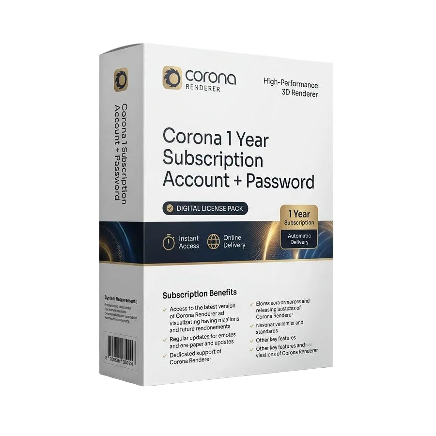 Corona Suscripción 1 Año Cuenta+Contraseña