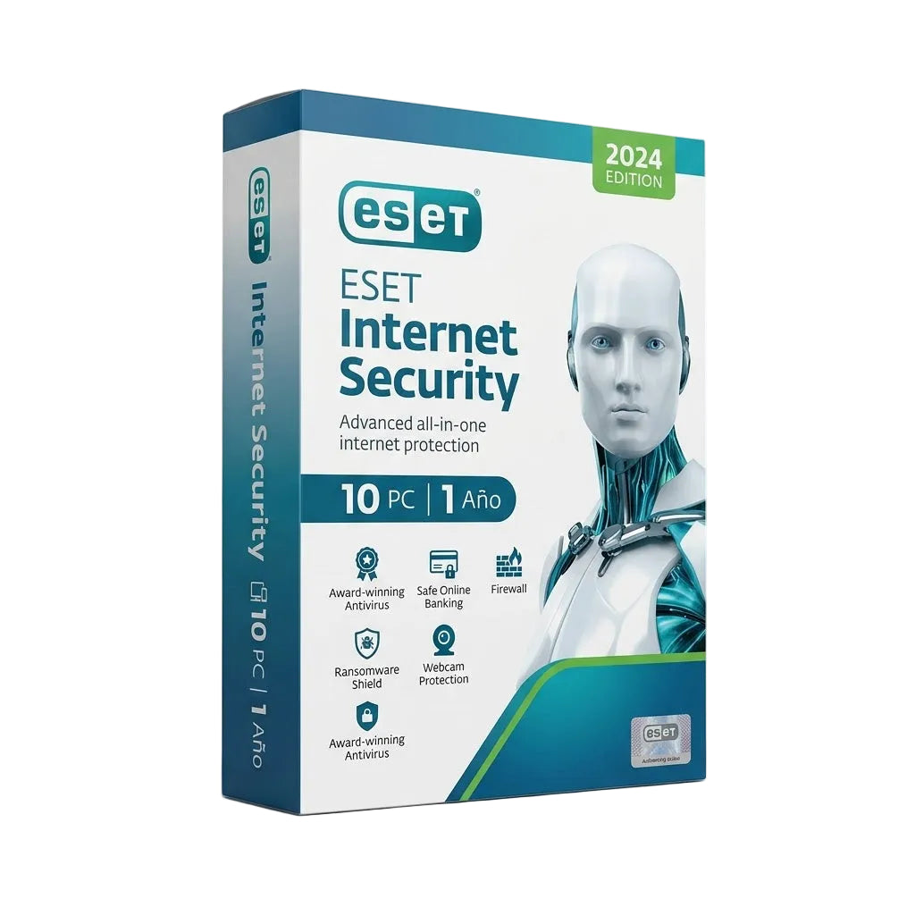ESET Internet Security 10 PC 1 Año