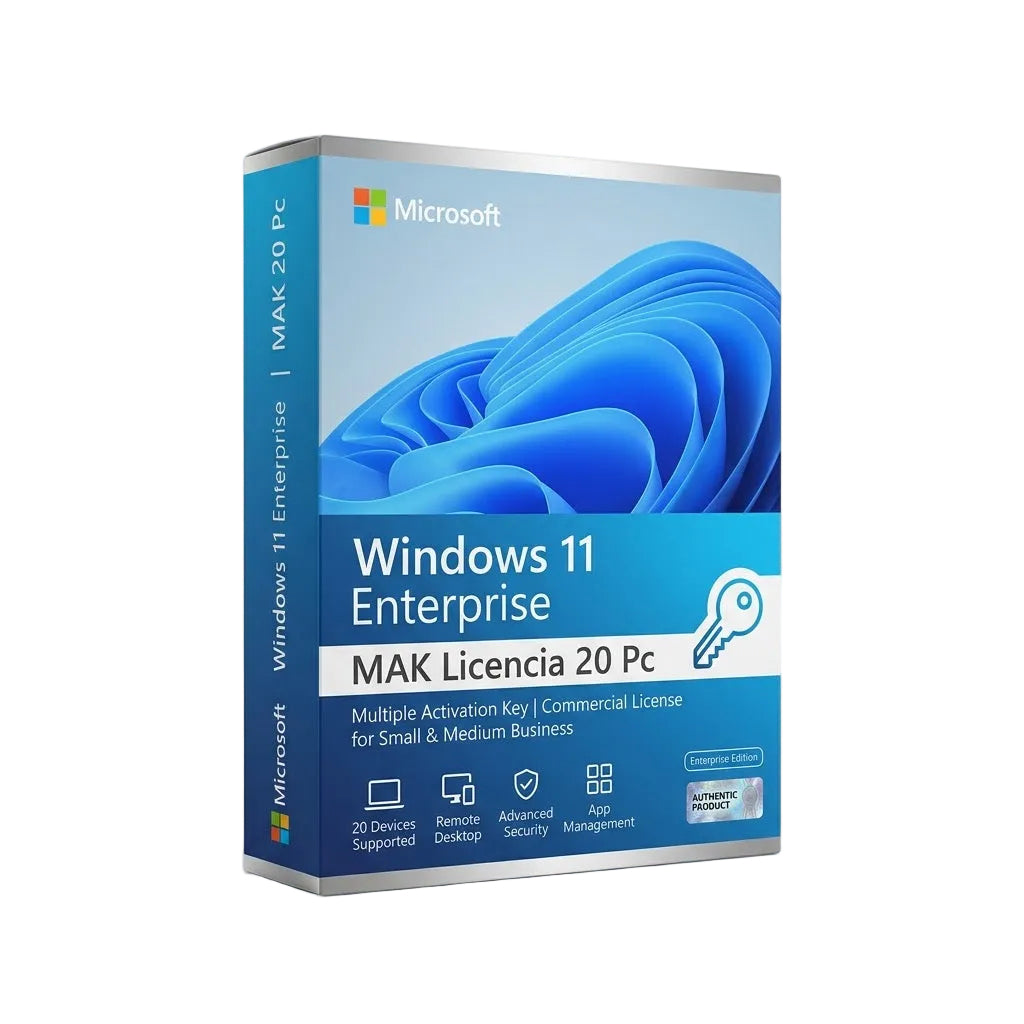 Windows 11 Enterprise MAK Licencia 20 Pc