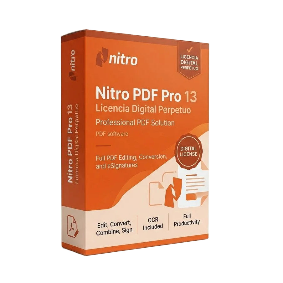 Nitro PDF Pro 13 Licencia Digital Perpetuo