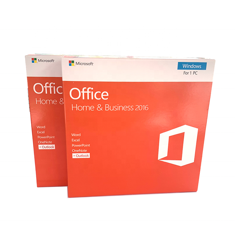 Office 2016 Home And Business 6 Cajas Retail