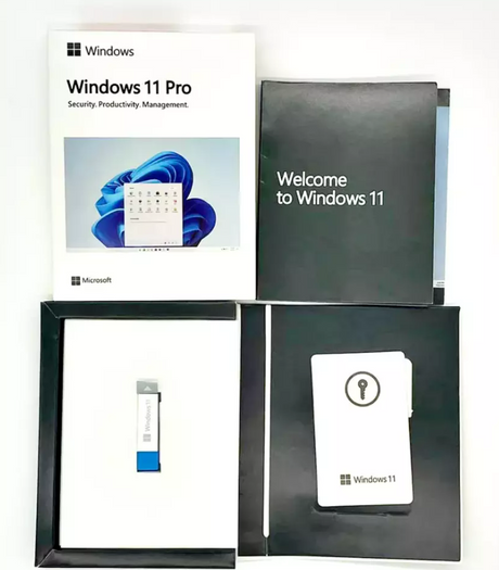 Licencia Windows 11 Professional RETAIL 1 PC uso perpetuo